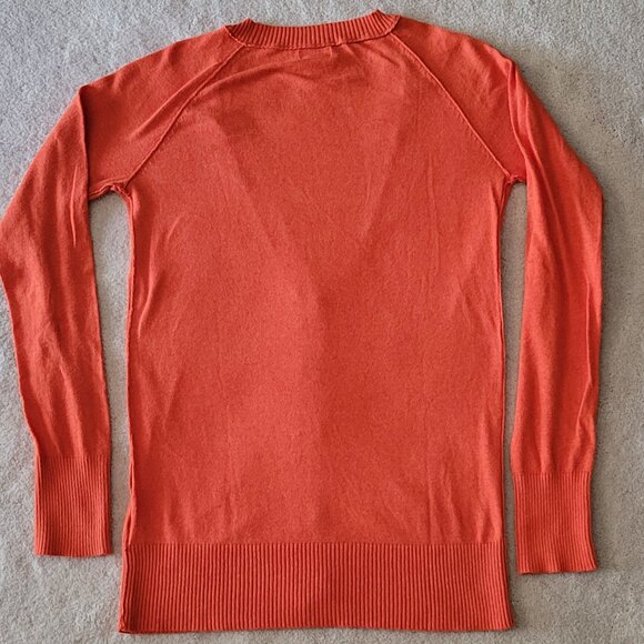 Mossimo Supply Co Cardigan Y2K Orange Women's Small - Picture 5 of 5